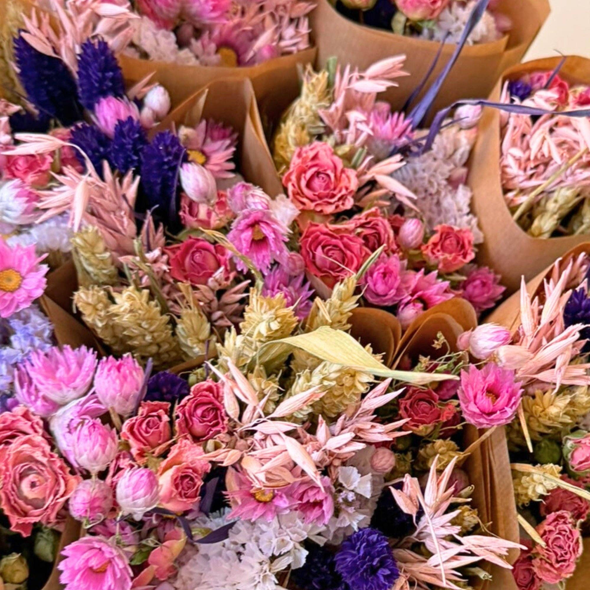 Wildflowers by Floriette - Wholesale Dried/Pressed Flowers - Dried Flowers - Market more - Purple Glow2