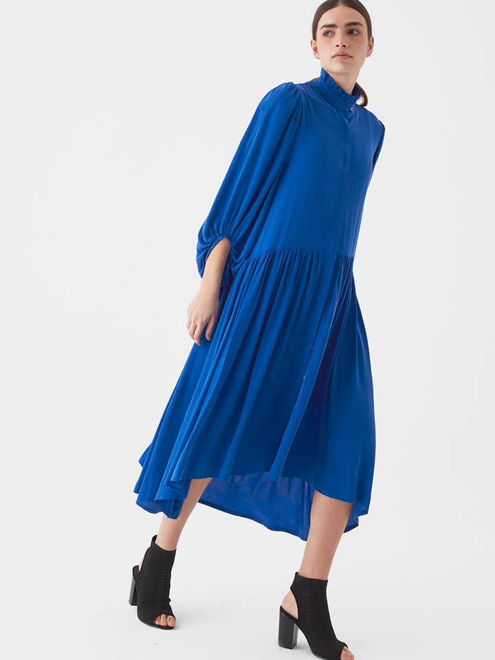 GIYI101 - DRESS NO1 IN BLUE for wholesale by Giyi