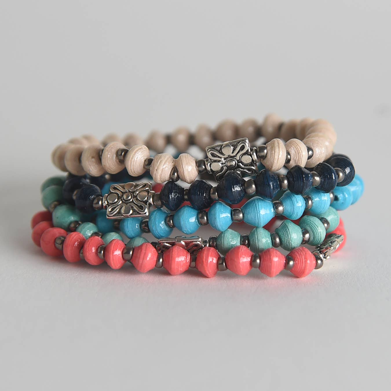 Project Have Hope - Venta al por mayor Juegos de joyas - Juego de 5 pulseras con encanto15