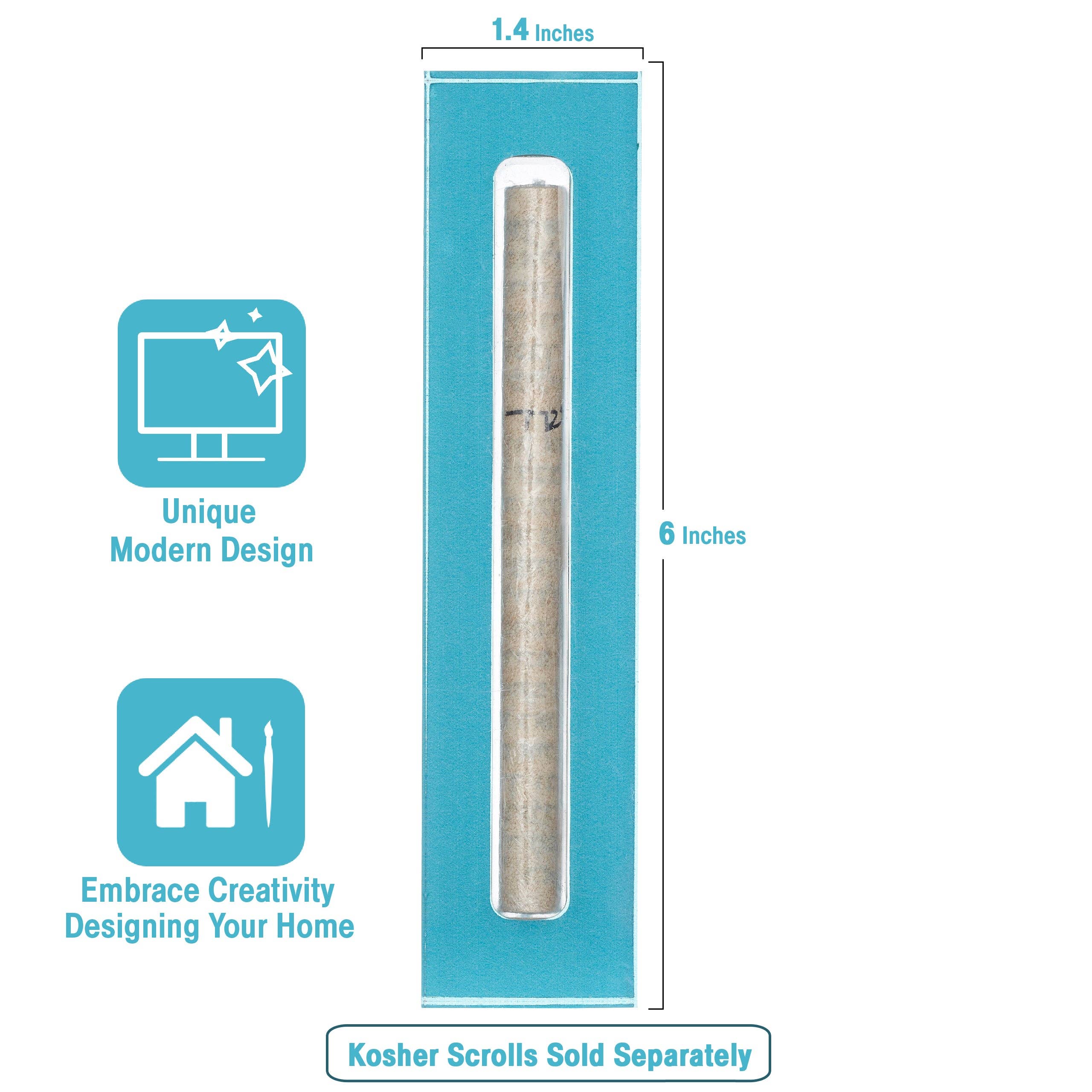 A&S Mezuzot - Wholesale Decorative Tabletop Object - Acrylic-Lucite Design8