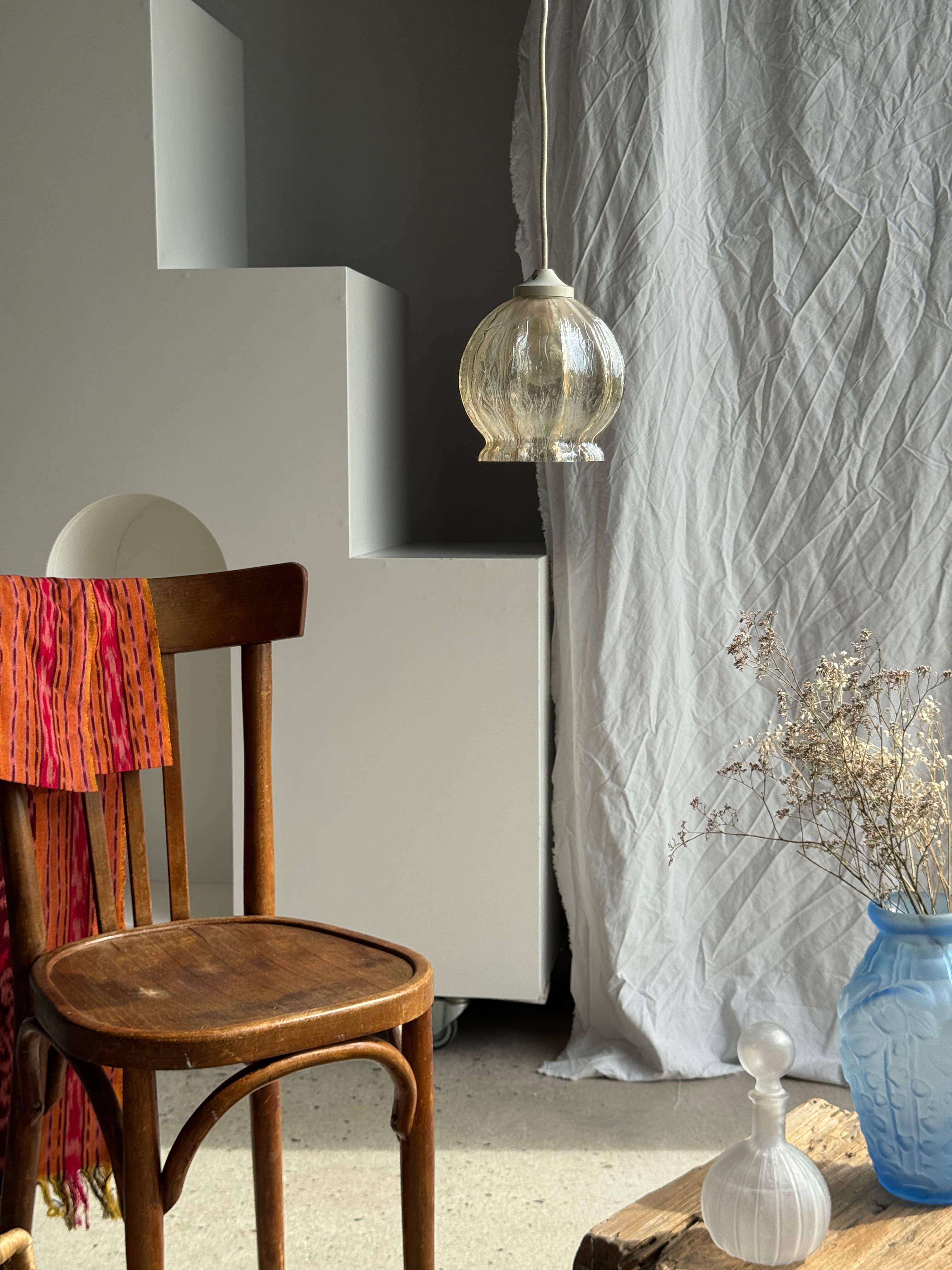 Office Objets - Wholesale Chandelier/Hanging Light - Vintage suspension in blown glass3