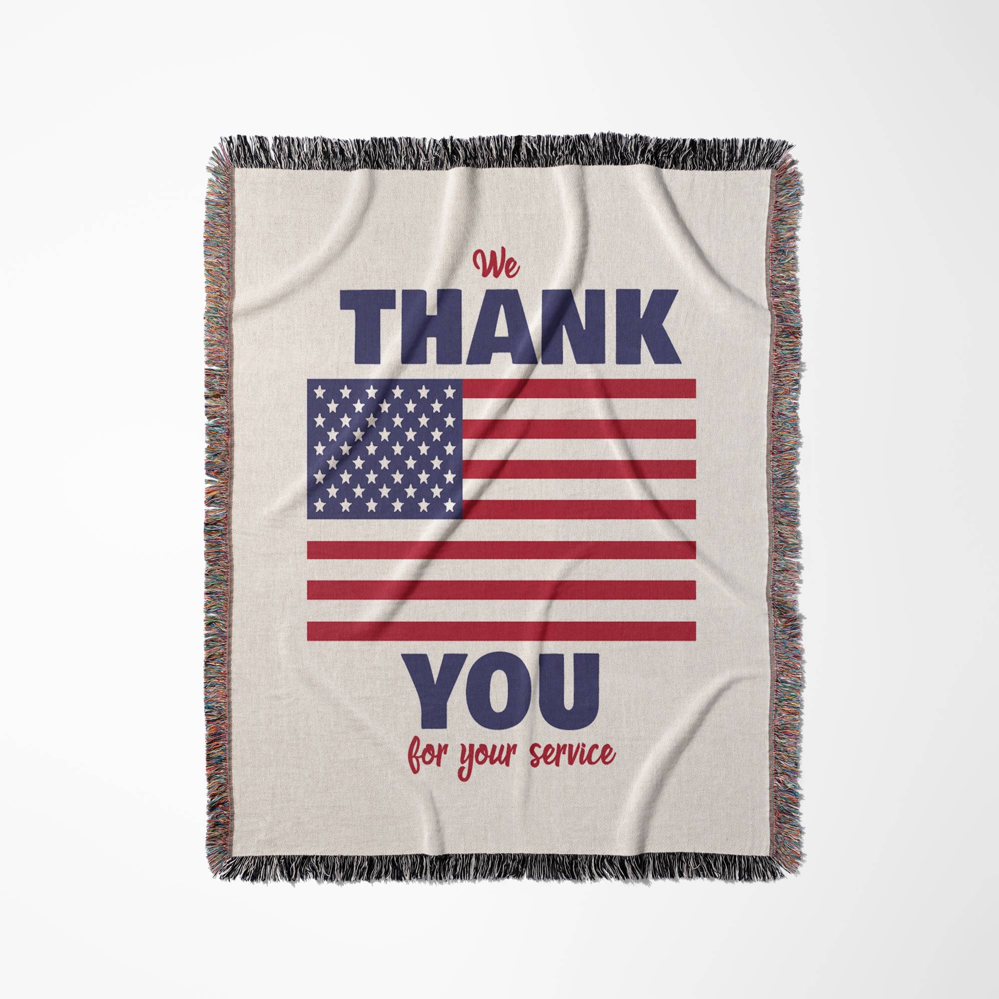 3dRose - Wholesale Throw Blanket - 3dRose, We Thank You For Your Service - Veteran, Blanket0