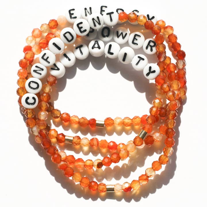 Terra Firma - Wholesale Beaded Bracelet - Carnelian Stones4