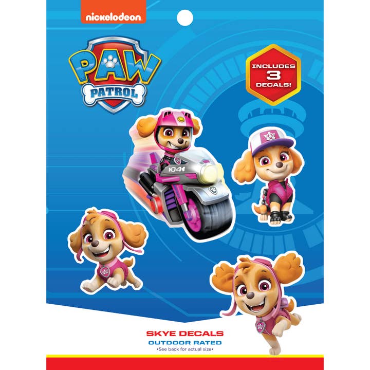 Decalcomania - Wholesale Sticker - Kids & Baby - Licensed Paw Patrol Skye Car Tumbler Stickers Decals