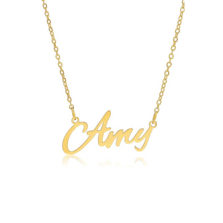 Amy Name Necklace for wholesale by Zotair