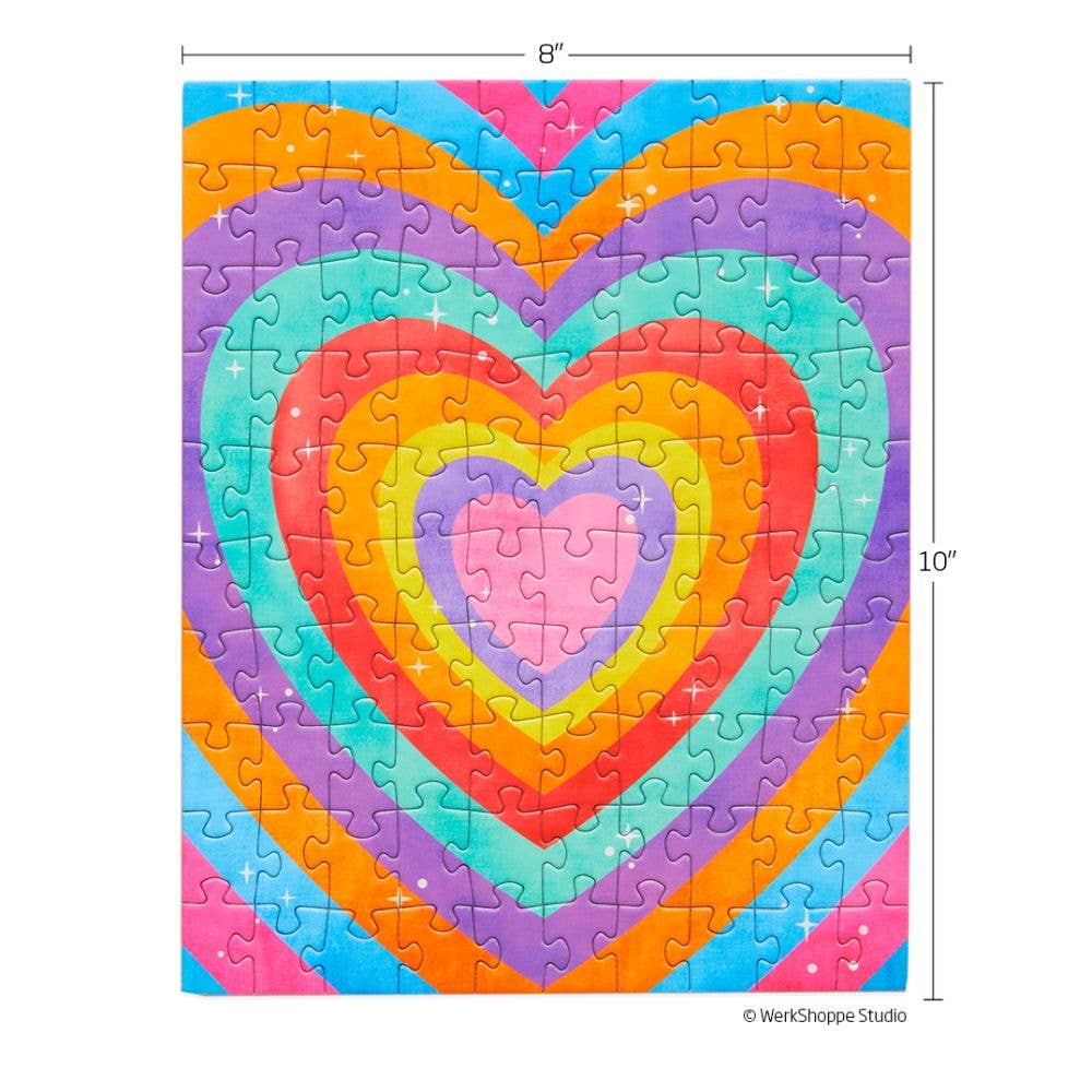 Bobangles - Wholesale Puzzle - Kids - WerkShoppe Snax 100 Pc Puzzle – Velvet Heart1