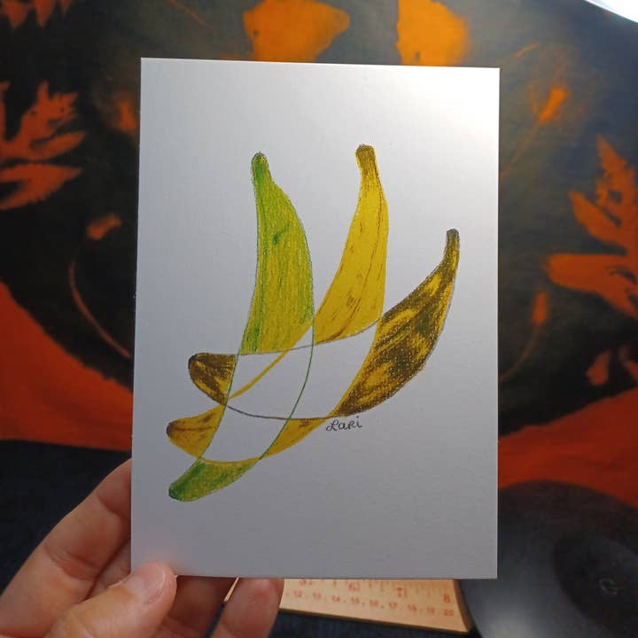 Larisanjou - Wholesale Art Print - Plátanos Art Print Postcard0