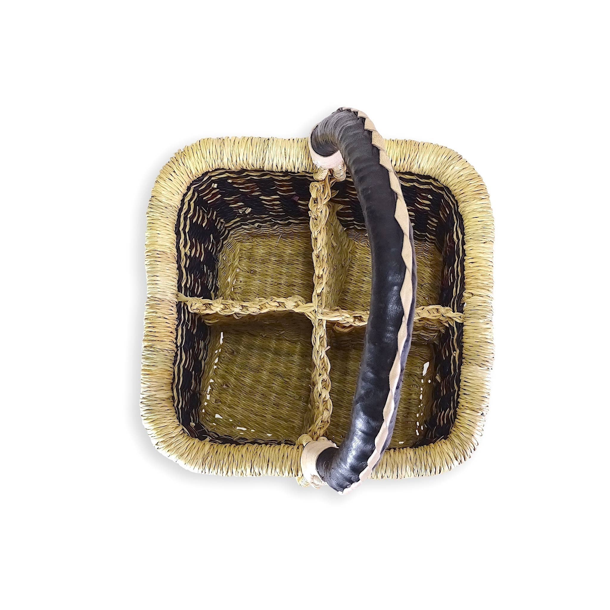 Ti-a Woven Goods - Wholesale Beer/Wine Caddy - Rustic Wine Caddy4