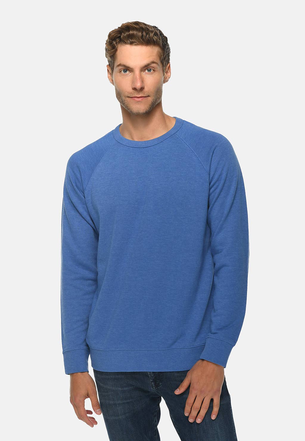 Lane Seven Apparel - Wholesale Sweatshirt - Unisex - French Terry Raglan Crewneck - For Men and Women33