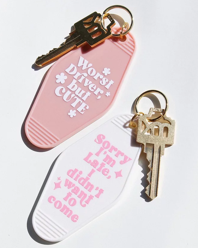 Electric Feels Company - Wholesale Keychain - Women's - I Didn't Want to Come | Motel Keychain1