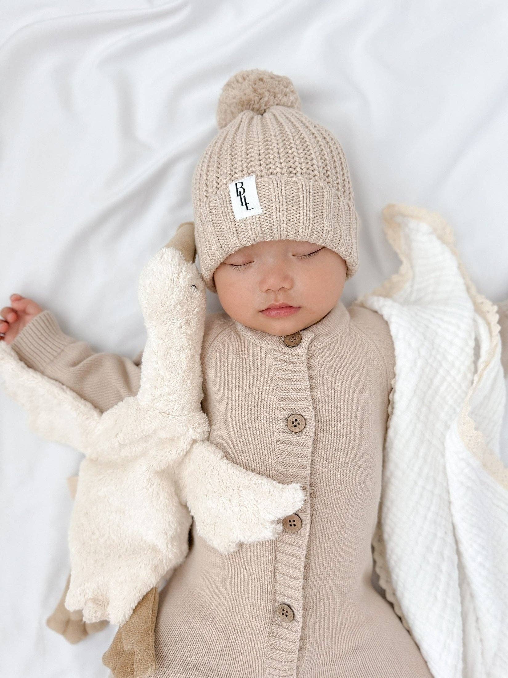 Brave Little Lamb the Label - Wholesale Newborn/Knit Hat - Baby - Luxe Knit Beanie7