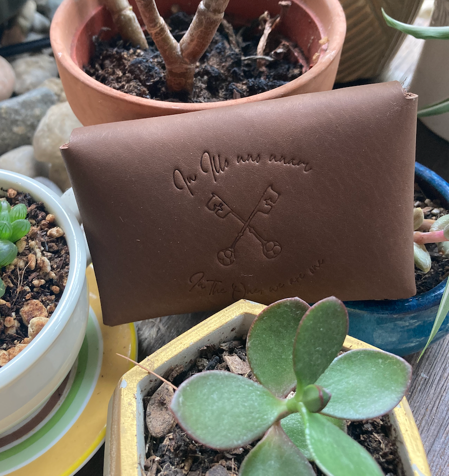 Wild Things Leather Goods - Wholesale Ketting met gebedskralen - Volnerf Rozenkrans Tasje / Munttasje / Schat Tasje2