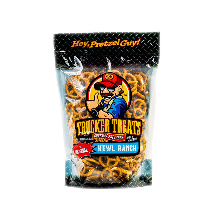 Trucker Treats - Wholesale Pretzels - 12oz Kewl Ranch