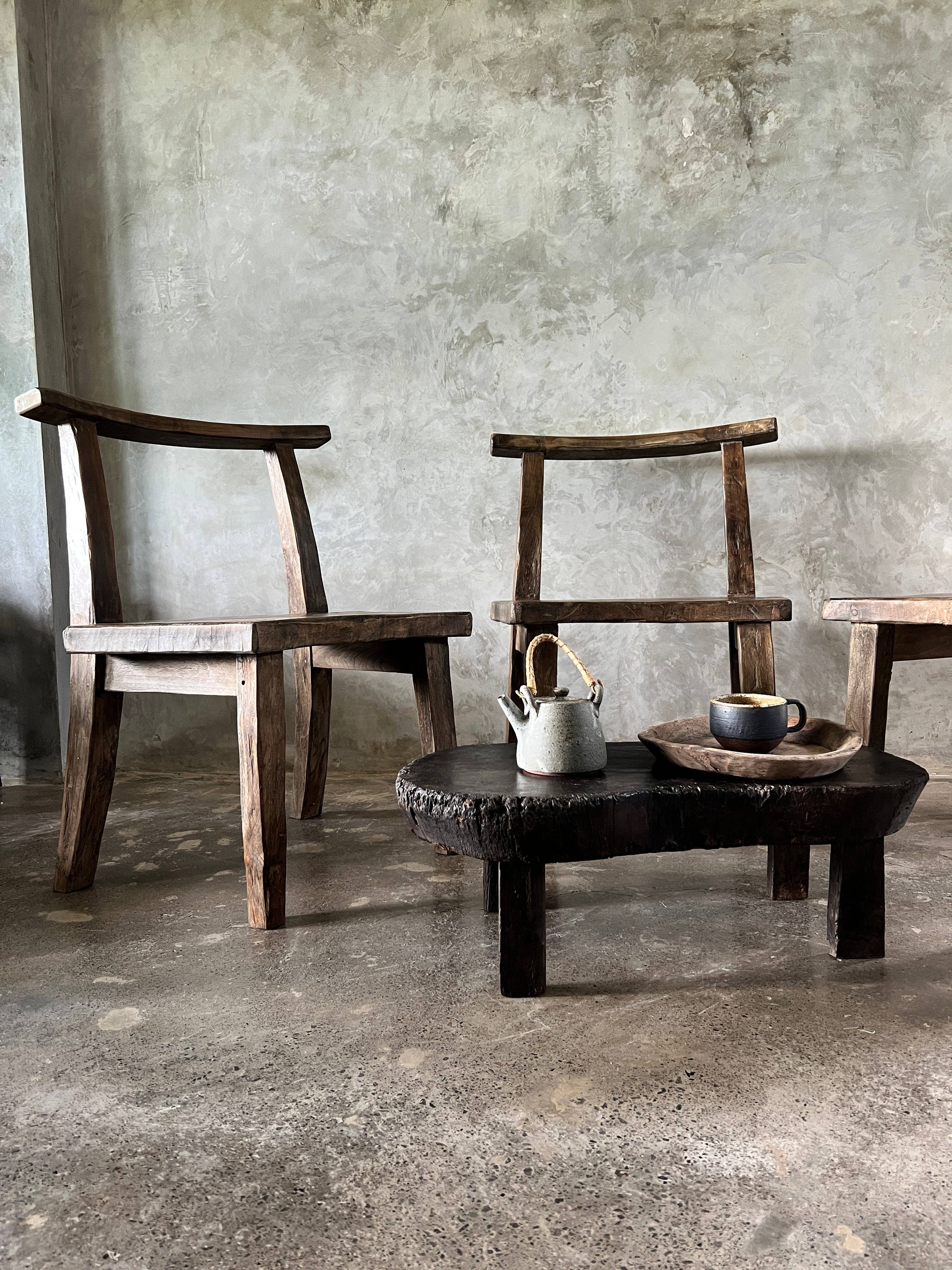 Office Objets – wholesale Chair – Large chair or armchair in antique teak H84 L6066