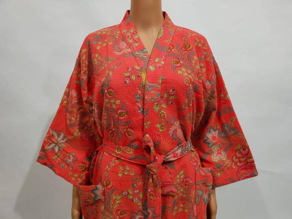 Hopes Unlimited - Wholesale Robe - Women's - Robe Cotton Printed2