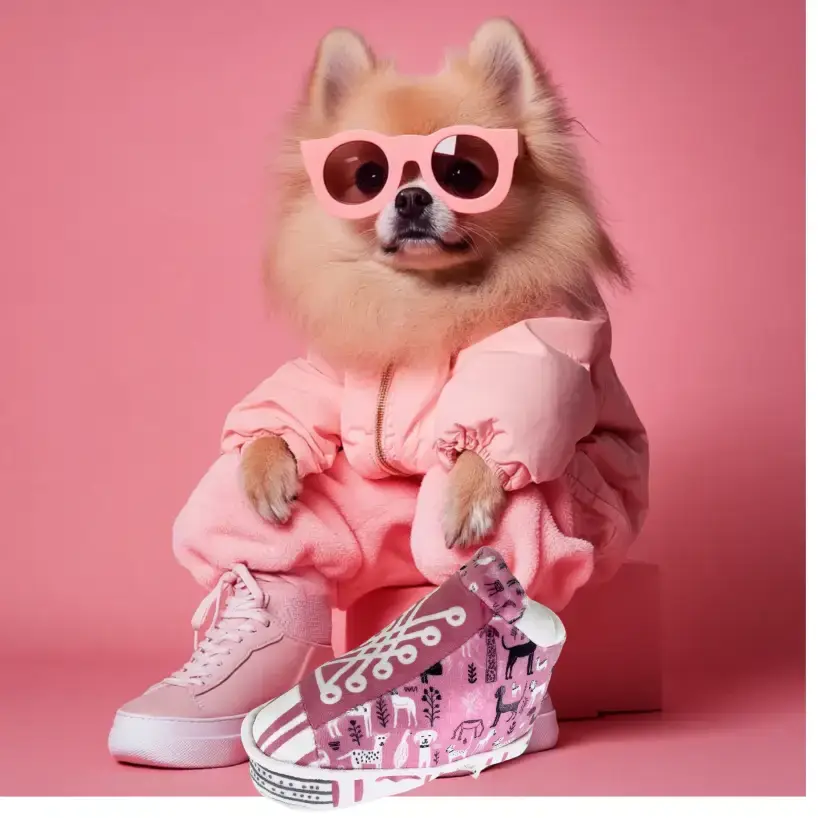 Pawcasso – Peluche - Cão por atacado – Pacote de Sapatilhas Pawcasso9