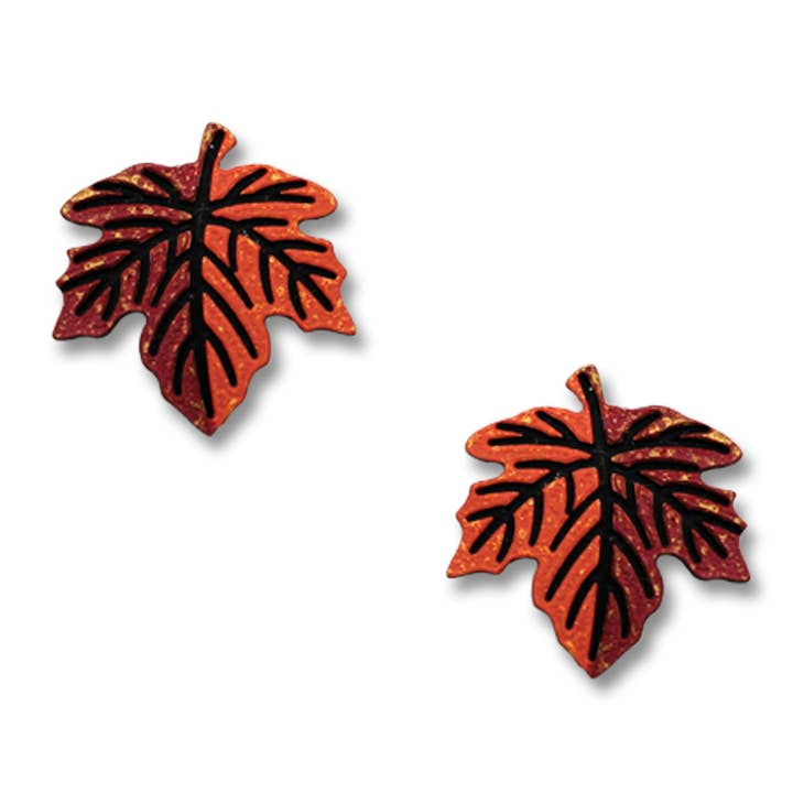 Autumn Maple Leaf Post for wholesale by Left Hand Studios