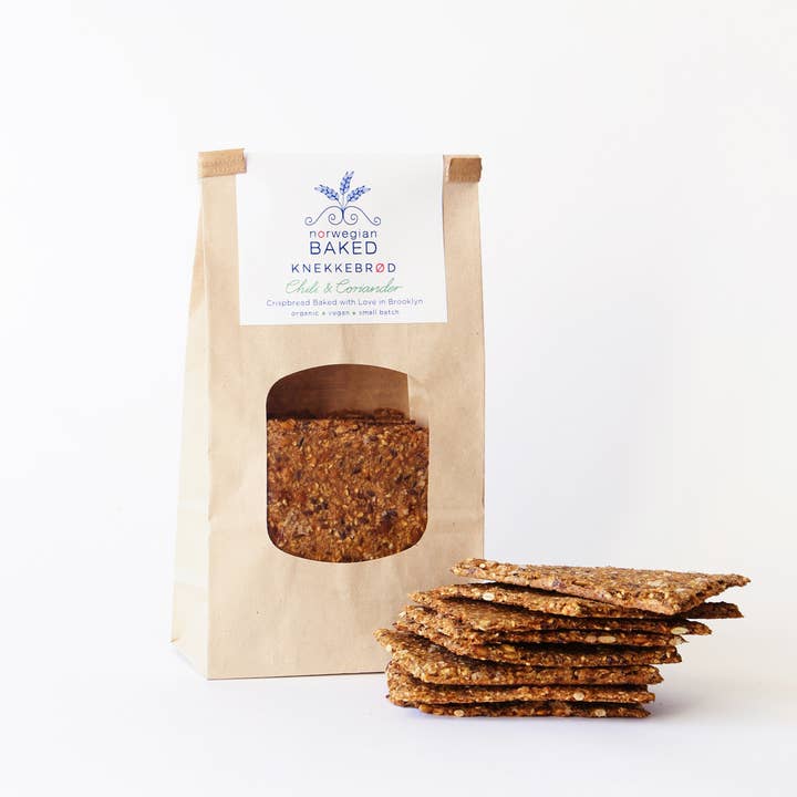 Norwegian Baked - Wholesale Crackers - SampleCase Knekkebrød • Organic Fresh Baked Vegan Crispbread5