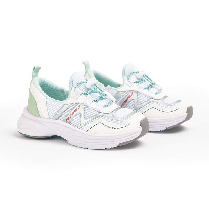 pediped footwear - Vente Baskets de sport – enfant - Taurus - Grip ‘n’ Go™ | Blanc1