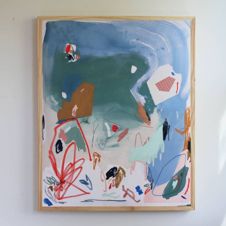 Art Print - Abstract Non-Objective Artwork for wholesale by Christine Cover