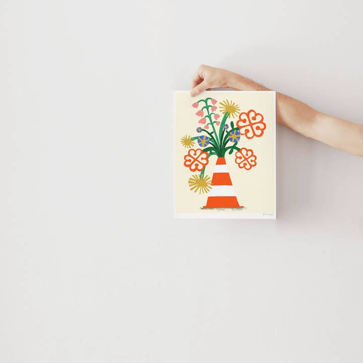 Studio Toute - Wholesale Art Print - Affiche - Bouquet de Montréal1