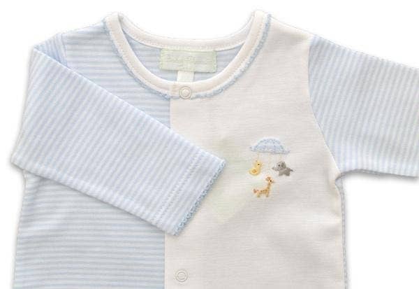 Baby Threads - Wholesale Babygown - Baby - Animal Mobile Baby Boy Pima Cotton Converter Gown1