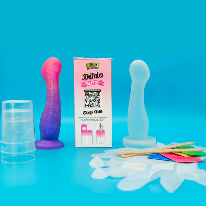 CurateNYC - Vente Kit de bricolage - Kit de fête à faire soi-même avec un gode, lot de 5 pour un enterrement de vie de jeune fille3