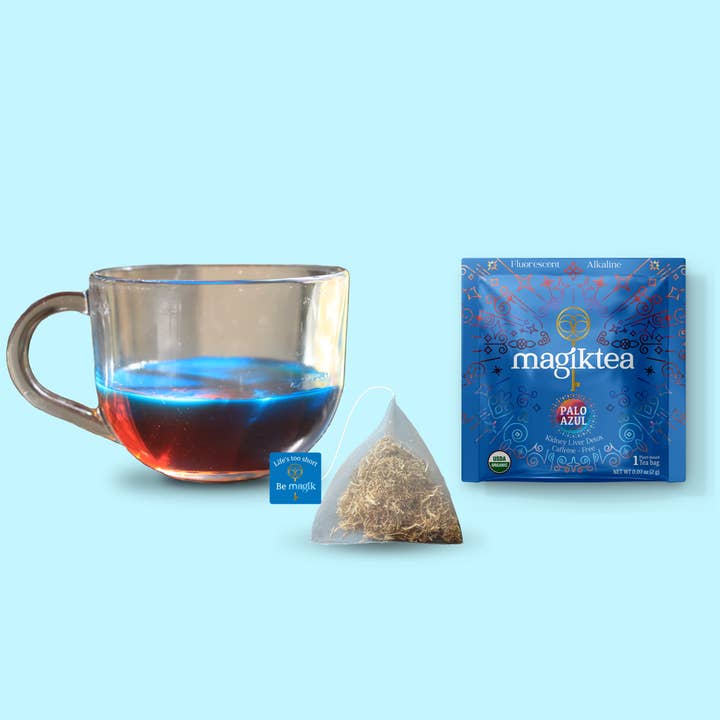 Palo Azul, 1 Plant-Based Tea Bag, USDA Organic for wholesale by Magiktea