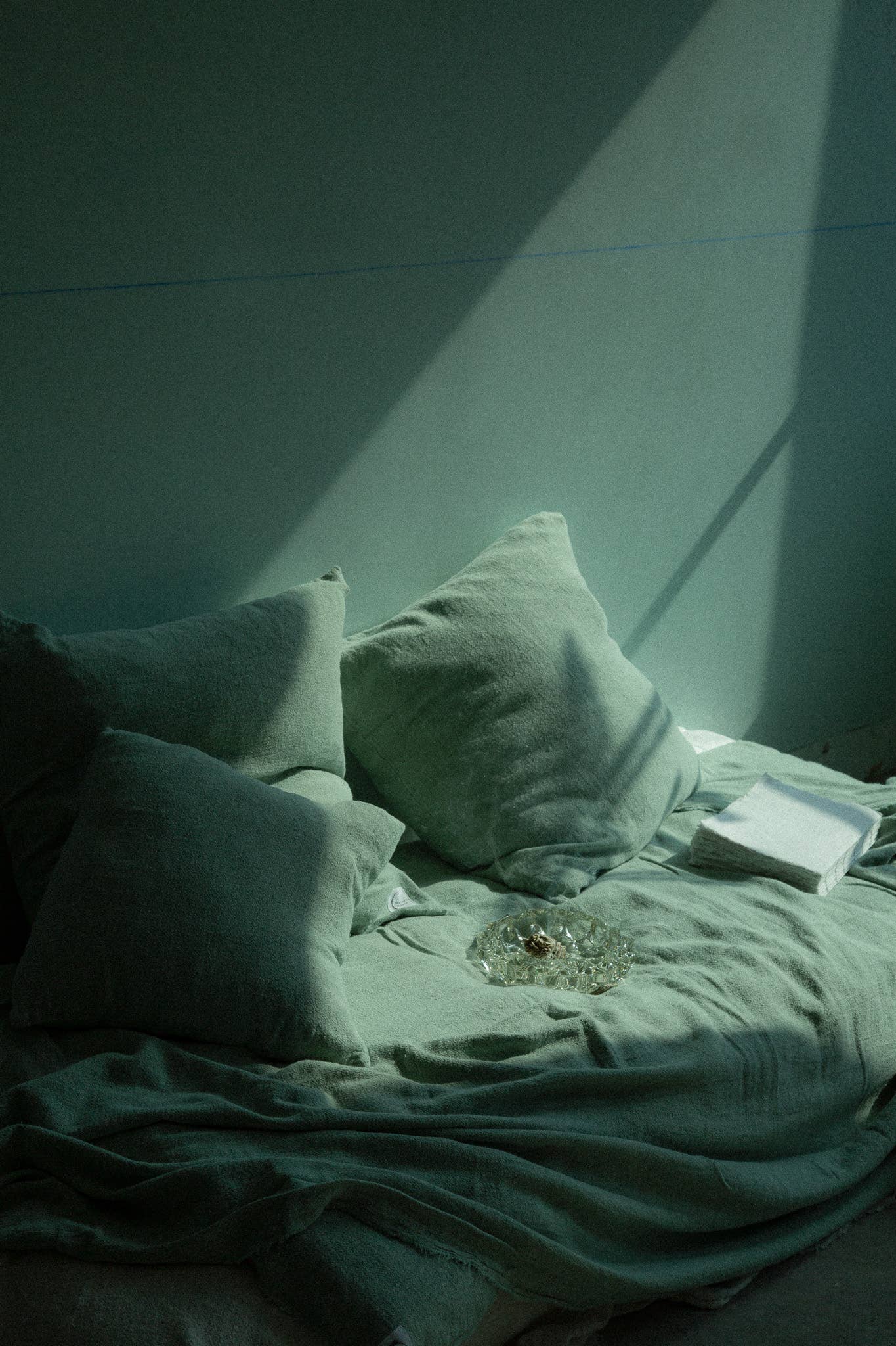 Maison Masarin – Toalha de mesa por atacado – Toalha de mesa francesa de linho cru, xadrez ou cortina - primavera verão4