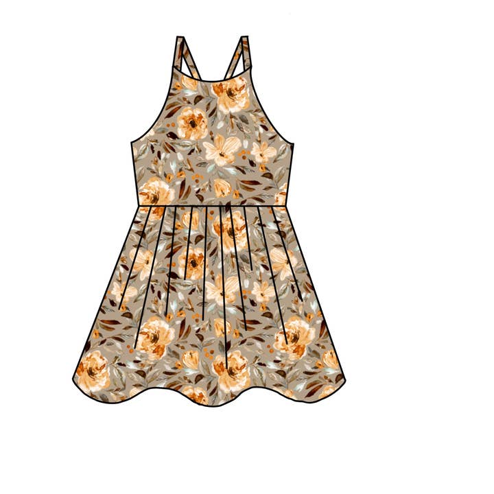 Sweet Pea- Abygail Peplum for wholesale by Wandering Child Co