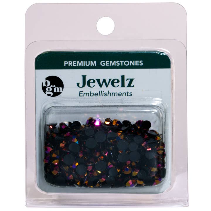 Buttons Galore & More - Vendita all'ingrosso Attrezzature per lavoretti e fai da te - Gioielli in oro rosa AB con retro piatto1