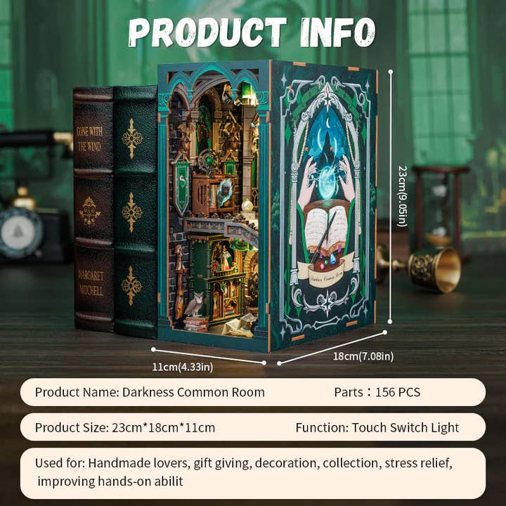 VCL CORP - Wholesale DIY Craft Kit - Darkness Common Room - Book Nook CUTEBEE4