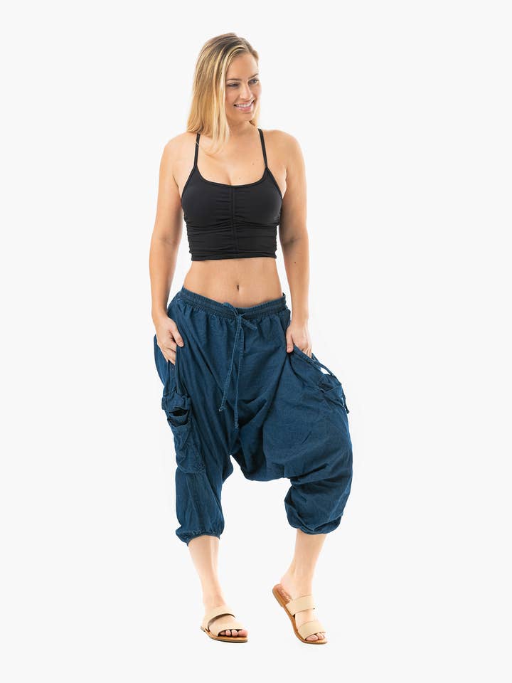 Jean Harem Pants By Buddha Pants for wholesale by Buddha Pants