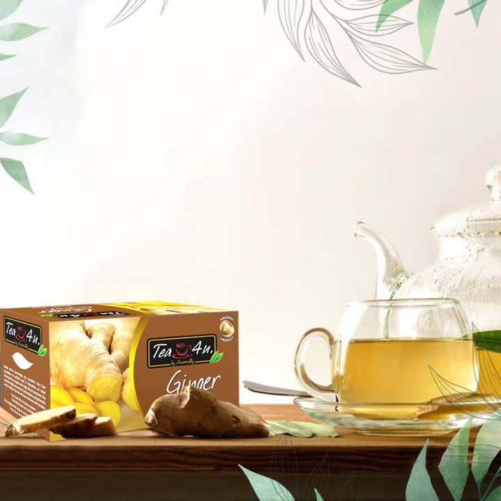 Tea4u – wholesale Tea bags – Ginger Black Tea