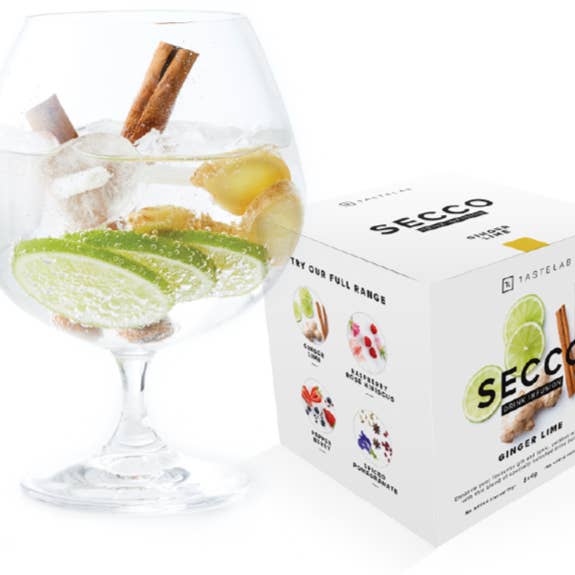 Secco Drink Infusion - Wholesale Cocktail Mix/Syrup - Ginger Lime11