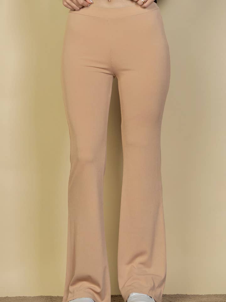 CAPELLA APPAREL - Wholesale Pants - Women's - High Waisted Flare Pants28