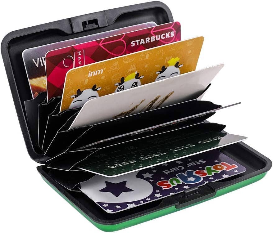 Syrrios Gifts LLC – wholesale Plånbok - Unisex – Metall RFID-blockerande plånbok kreditkortshållare8