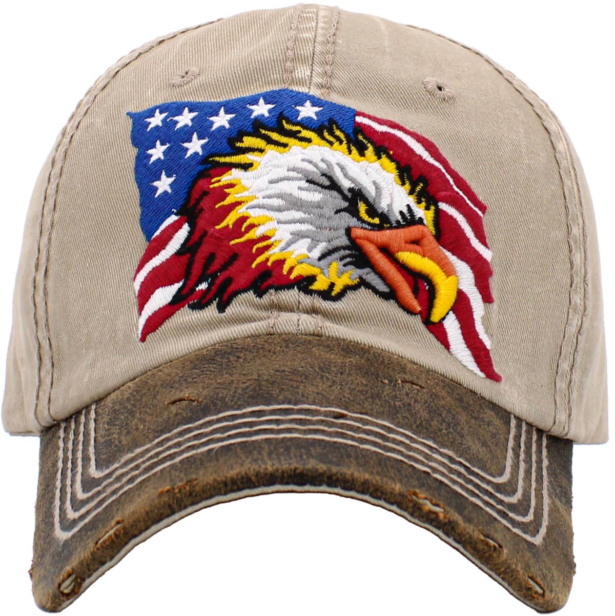 KBETHOS - Wholesale Baseball Cap - Men's - AMERICAN EAGLE VINTAGE BALL CAP3
