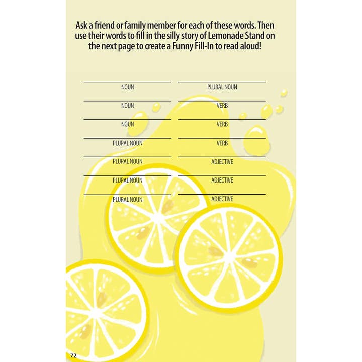 Fox Chapel Publishing - Wholesale Coloring & Activity Book - Kids & Baby - Super Funny Fill-Ins for Kids3