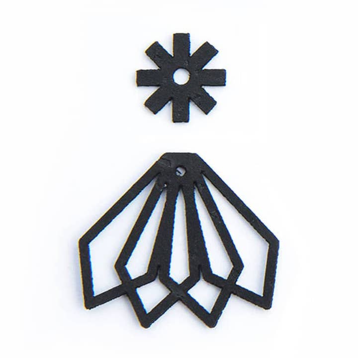 Breloques couple noire Bonnie & Clyde pour la vente par Matcha Paris