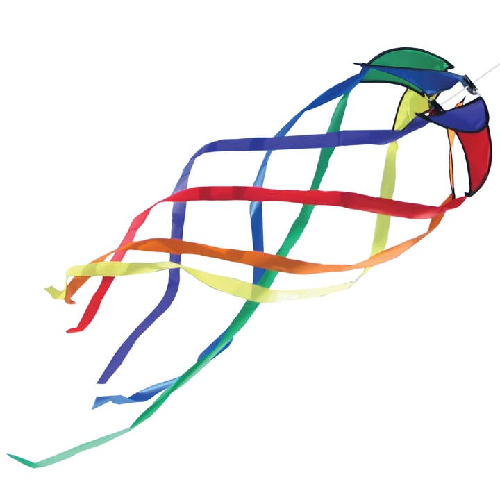 Rainbow 12" Orbiter Star for wholesale by In the Breeze, LLC.