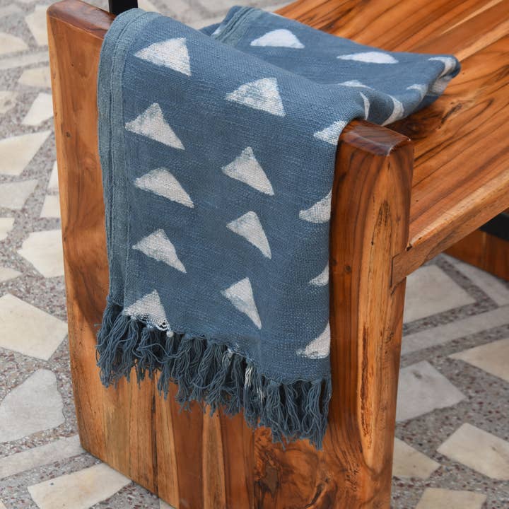 Fabdivine - Wholesale Throw blanket - Stylish Print Natural Cotton Mud Cloth Throw Blanket4
