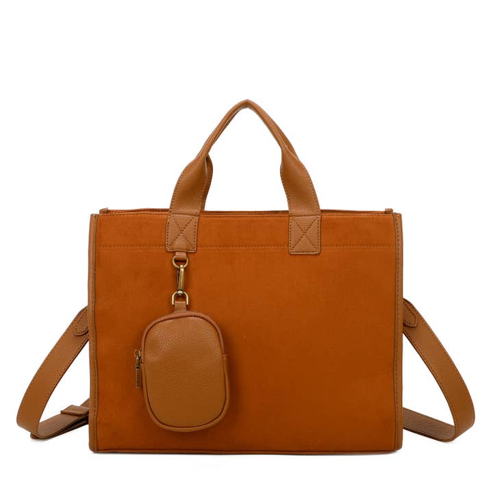 AMPERE CREATIONS – Sacola - Mulher por atacado – Tiara Vegan Bracelete ajustável em pele e mini-bolsa em camurça7