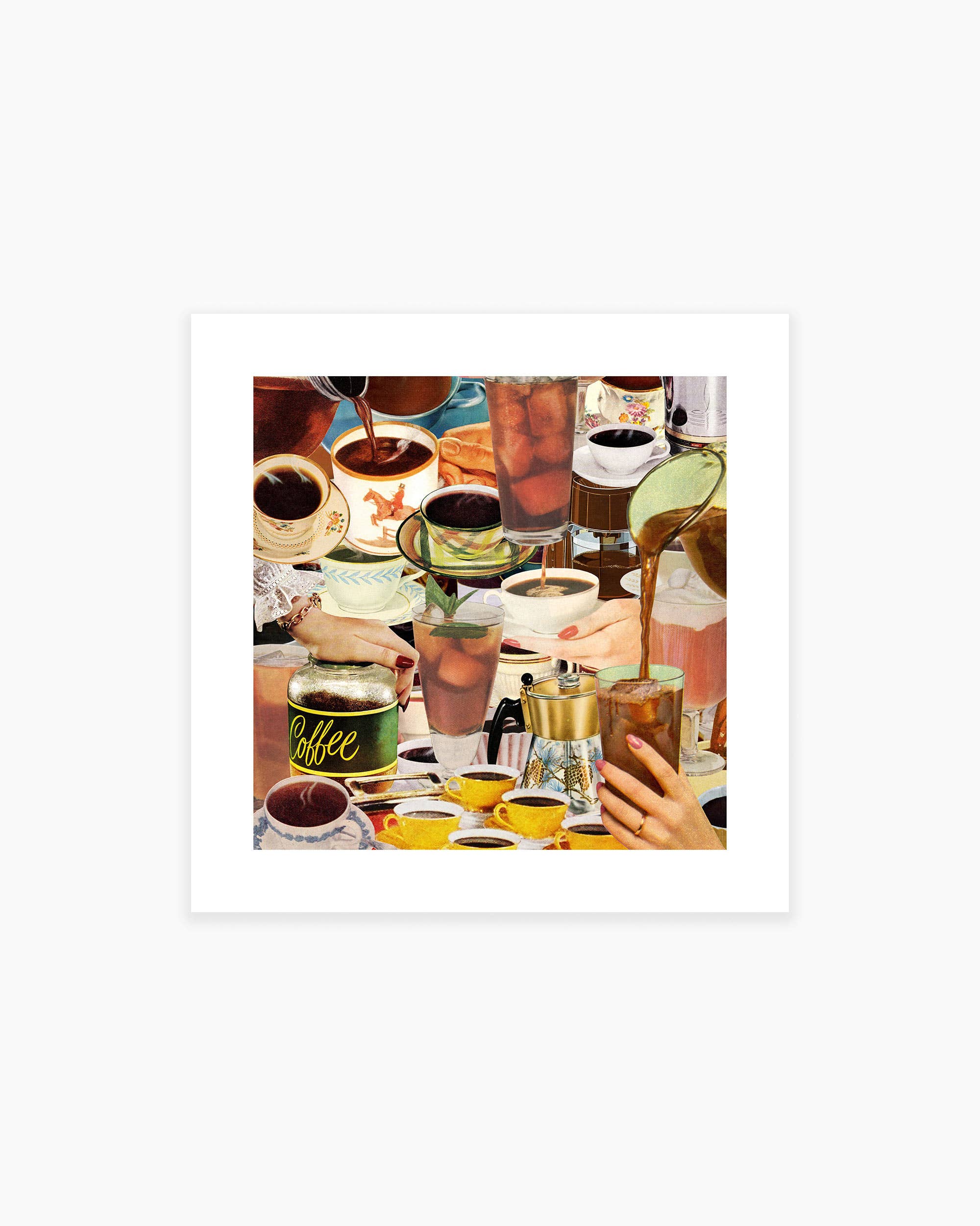 Julia Walck - Wholesale Art Print - Wake Up and Smell the Coffee Art Print4