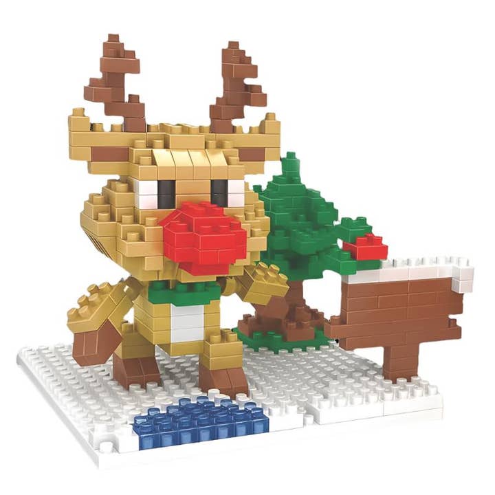 Toysmith - Wholesale Blocks - Kids Baby - Christmas Mini Blocks