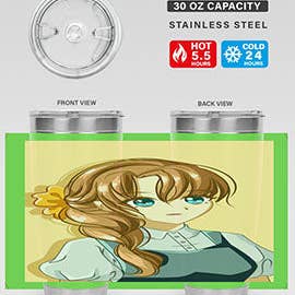 Une belle princesse 141#- anime- Tumbler pour la vente par Mugs R Us