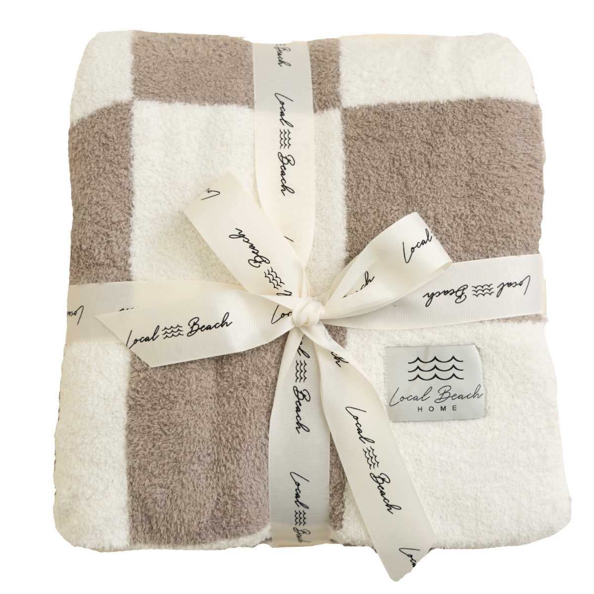 Local Beach - Wholesale Throw Blanket - Checker Luxe Home Blanket1