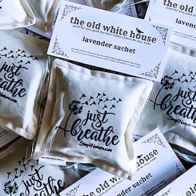 The Old White House - Wholesale Sachet - Custom Stamped Lavender Sachet9