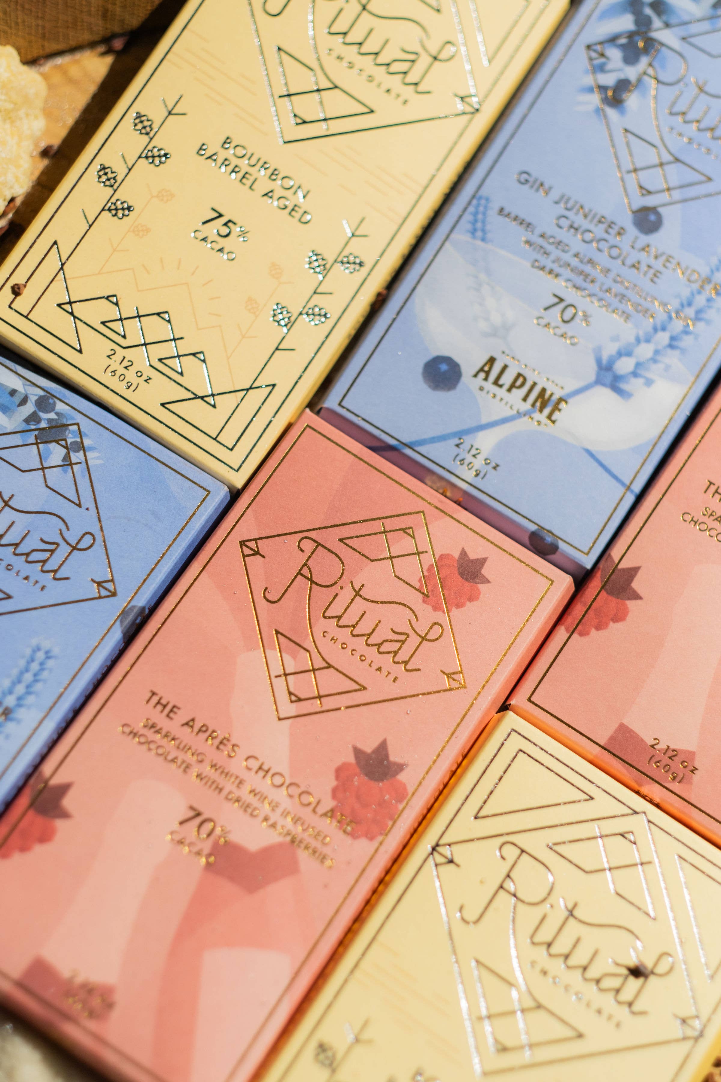 Ritual Chocolate - Wholesale Chocolate Bar - Gin Juniper Lavender  4