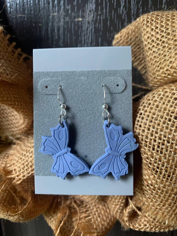 Pendants Duo Papillon pour la vente par Polymearrings Jewelry Co.